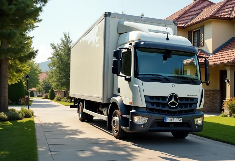 Delivery truck