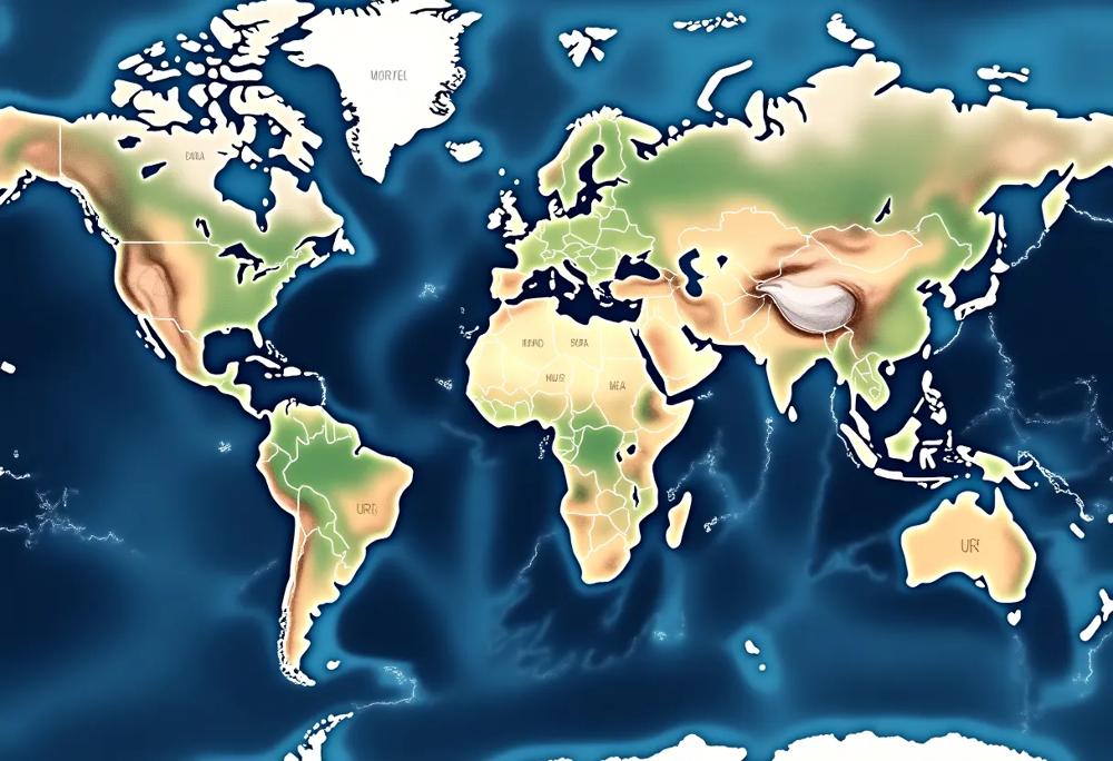 Shipping map
