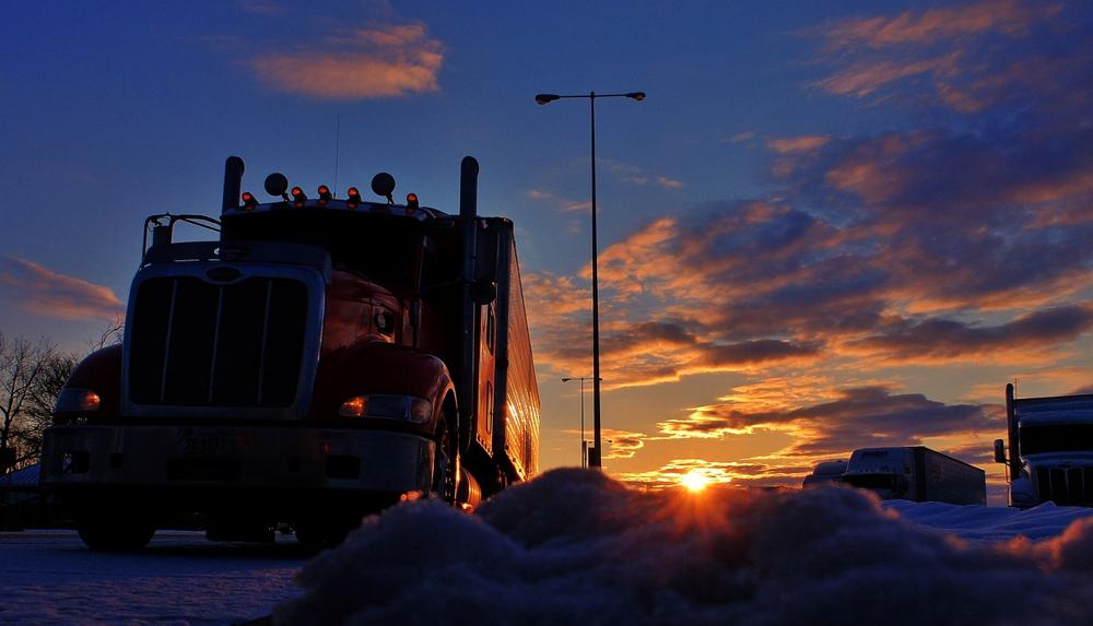 logistics truck